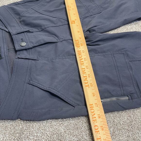 vtg Y2K 00s boho grunge western Bubblegum Long Maxi denim Skirt High Slit 5/6 - Picture 13 of 13